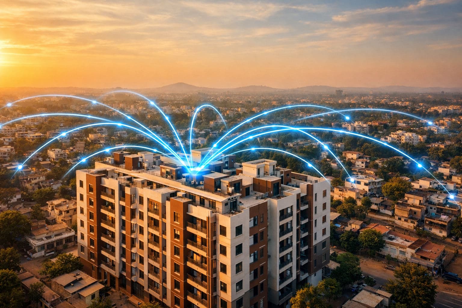 How Truvo Brought Gigabit Internet to a 200-Unit Apartment Complex in Ranchi